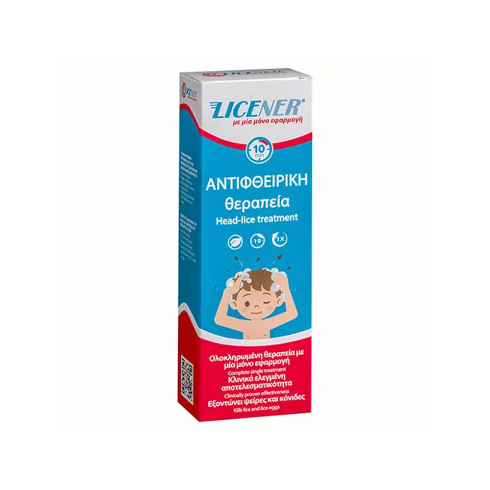 LICENER Anti-Lice Shampoo Αντιφθειρικό Σαμπουάν 100ml Μαμά & παιδί