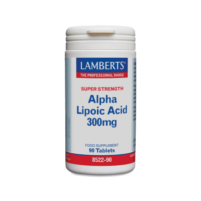 Lamberts Alpha Lipoic Acid 300mg – Ισχυρό Αντιοξειδωτικό για Νεύρα & Μεταβολισμό | 60 Δισκία