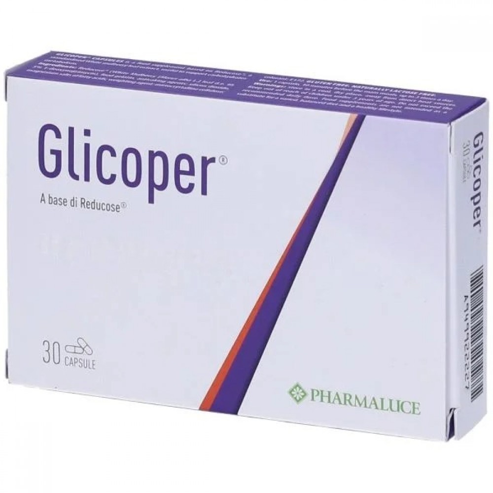 Pharmaluce Glicoper – Συμπλήρωμα για Γλυκαιμική Ισορροπία & Αντίσταση στην Ινσουλίνη (30 Κάψουλες) Συμπληρώματα διατροφής