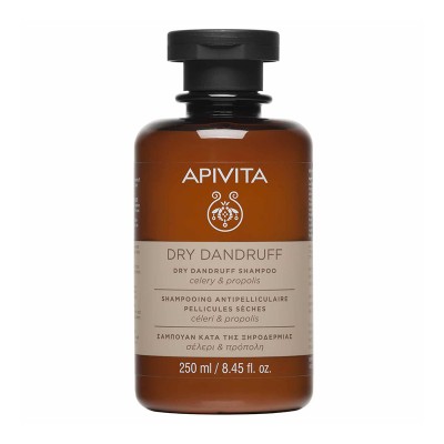 Apivita Σαμπουάν Κατά της Ξηροδερμίας με Σέλερι & Πρόπολη – 250ml