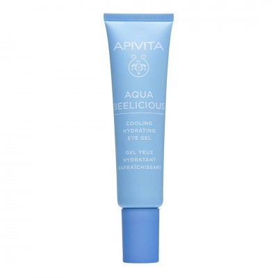 Apivita Aqua Beelicious Cooling & Hydrating Eye Gel 15ml – Τζελ Ματιών για Ενυδάτωση, Ξεκούραση & Αντιμετώπιση Κούρασης