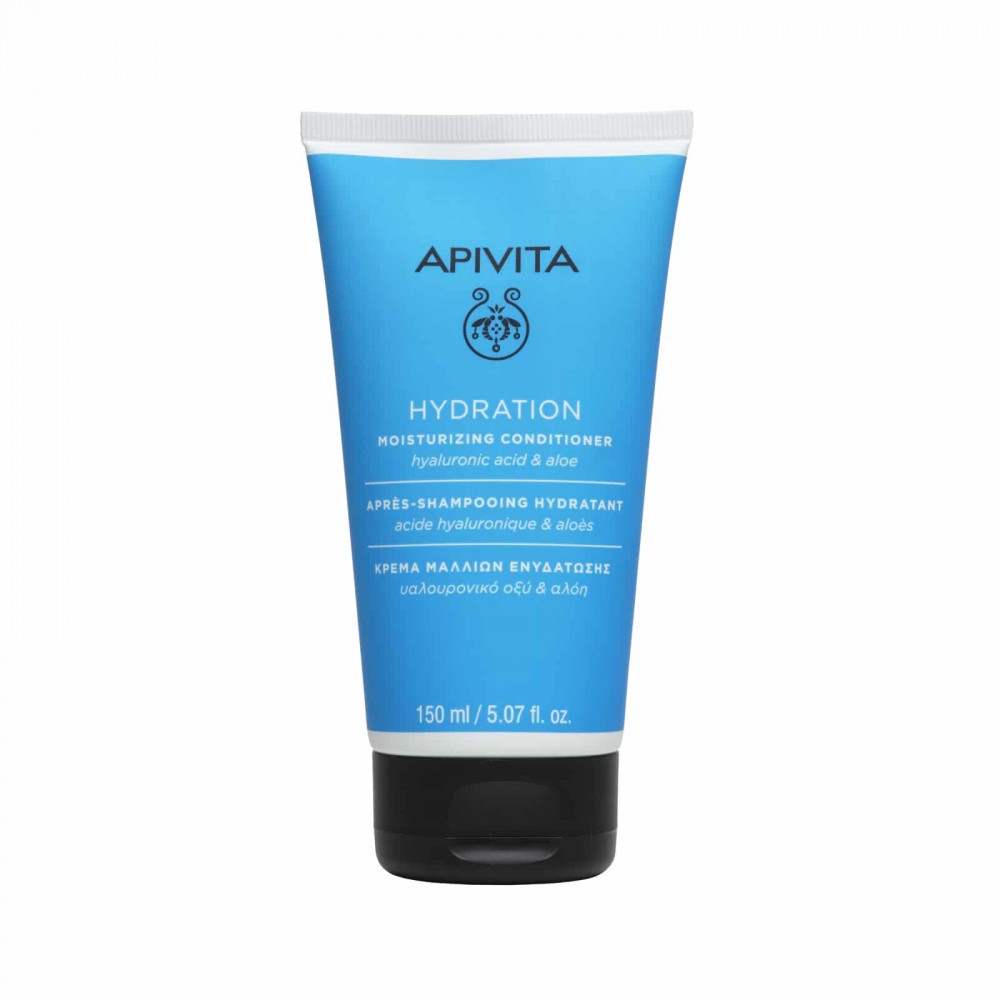 Apivita Hydration Ενυδατικό Conditioner με Υαλουρονικό Οξύ & Αλόη 150ml – Ενυδάτωση & Ελαστικότητα Φροντίδα μαλλιών