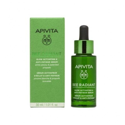 Apivita Bee Radiant Serum 30ml – Ορός Προσώπου για Λάμψη, Αντιγήρανση & Ενίσχυση της Φυσικής Ανανέωσης της Επιδερμίδας