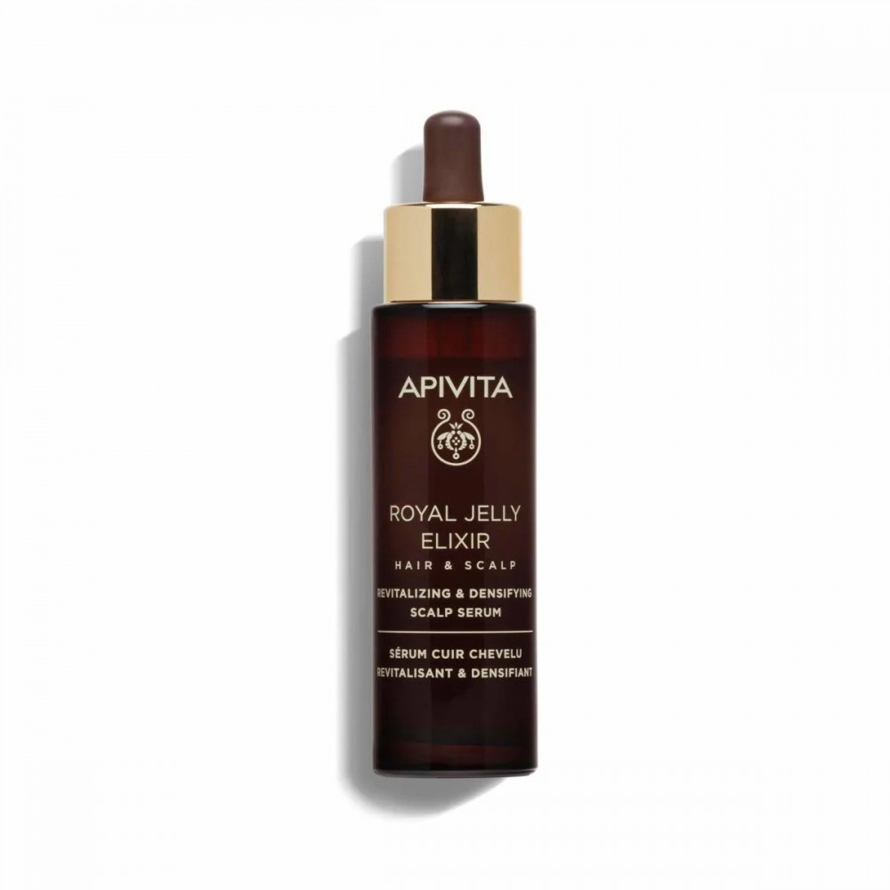 Apivita Royal Jelly Elixir Scalp Serum – Πυκνότητα & Τόνωση Τριχωτού 50ml Φροντίδα μαλλιών