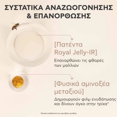 Apivita Royal Jelly Elixir Shampoo – Αναζωογόνηση Μαλλιών & Τριχωτού 250ml