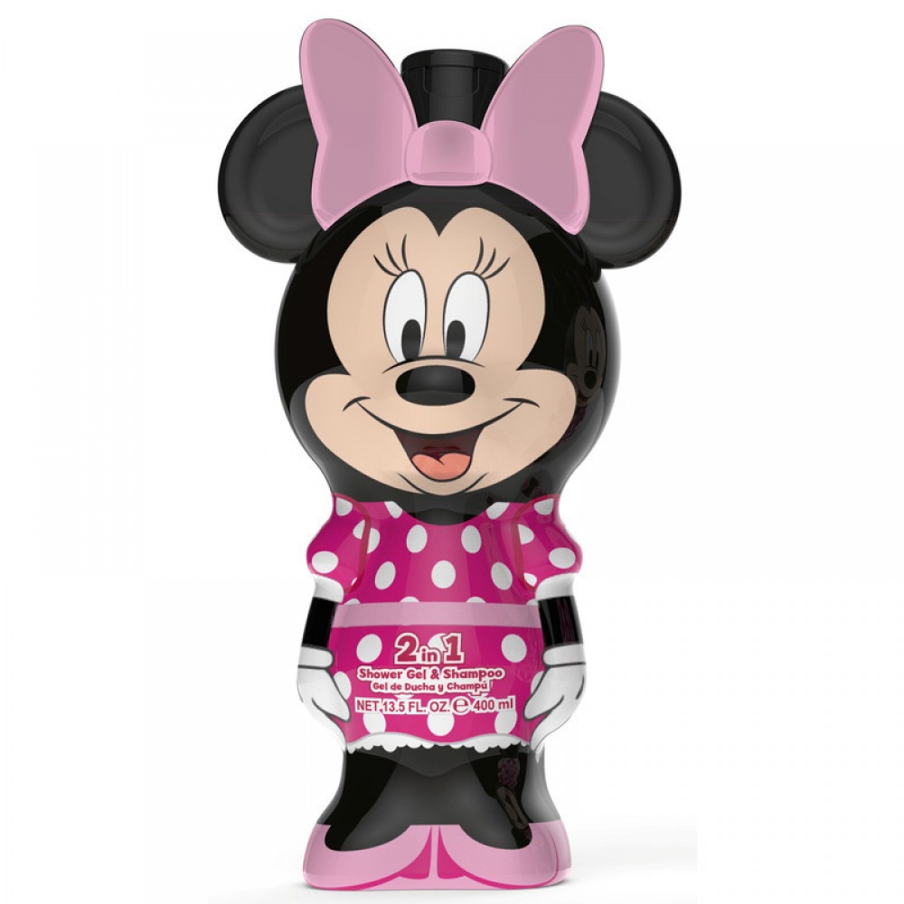 Air-Val Minnie Mouse Αφρόλουτρο & Σαμπουάν με Άρωμα Φράουλα – Φροντίδα με Στυλ Disney! Μαμά & παιδί