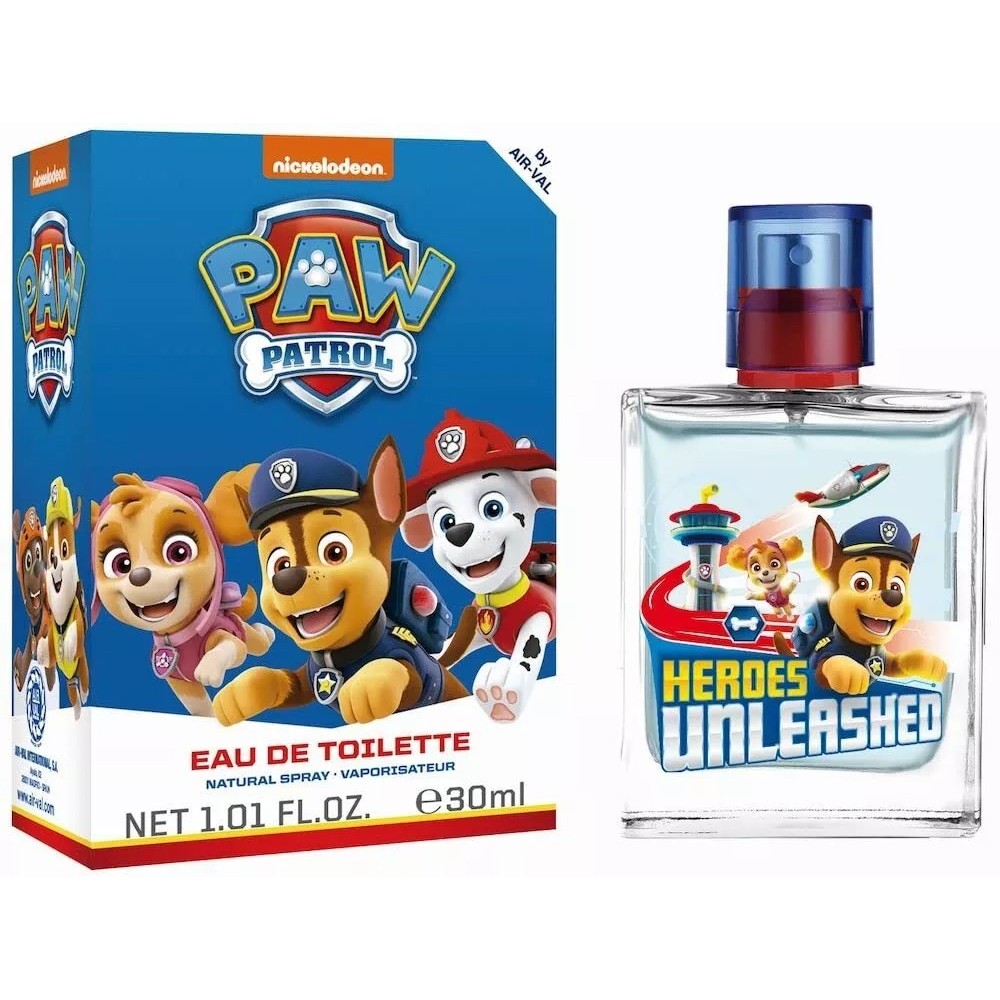 Air Val Paw Patrol Eau de Toilette 30ml – Άρωμα Δράσης για τους Μικρούς Ήρωες της Παρέας Αρώματα
