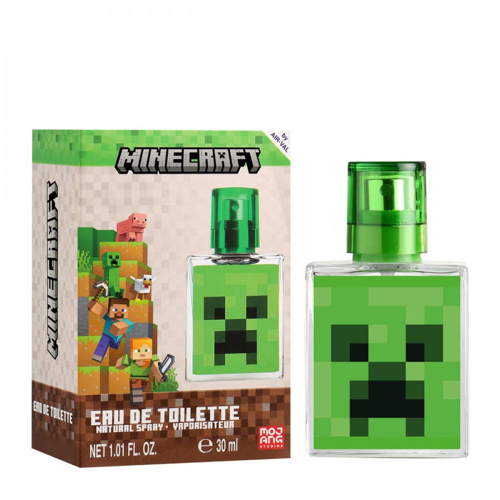 Air Val Minecraft Eau de Toilette 30ml – Άρωμα για Μικρούς Εξερευνητές του Κόσμου Καλλυντικά