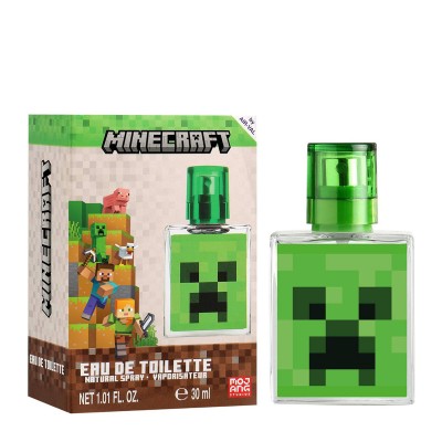 Air Val Minecraft Eau de Toilette 30ml – Άρωμα για Μικρούς Εξερευνητές του Κόσμου