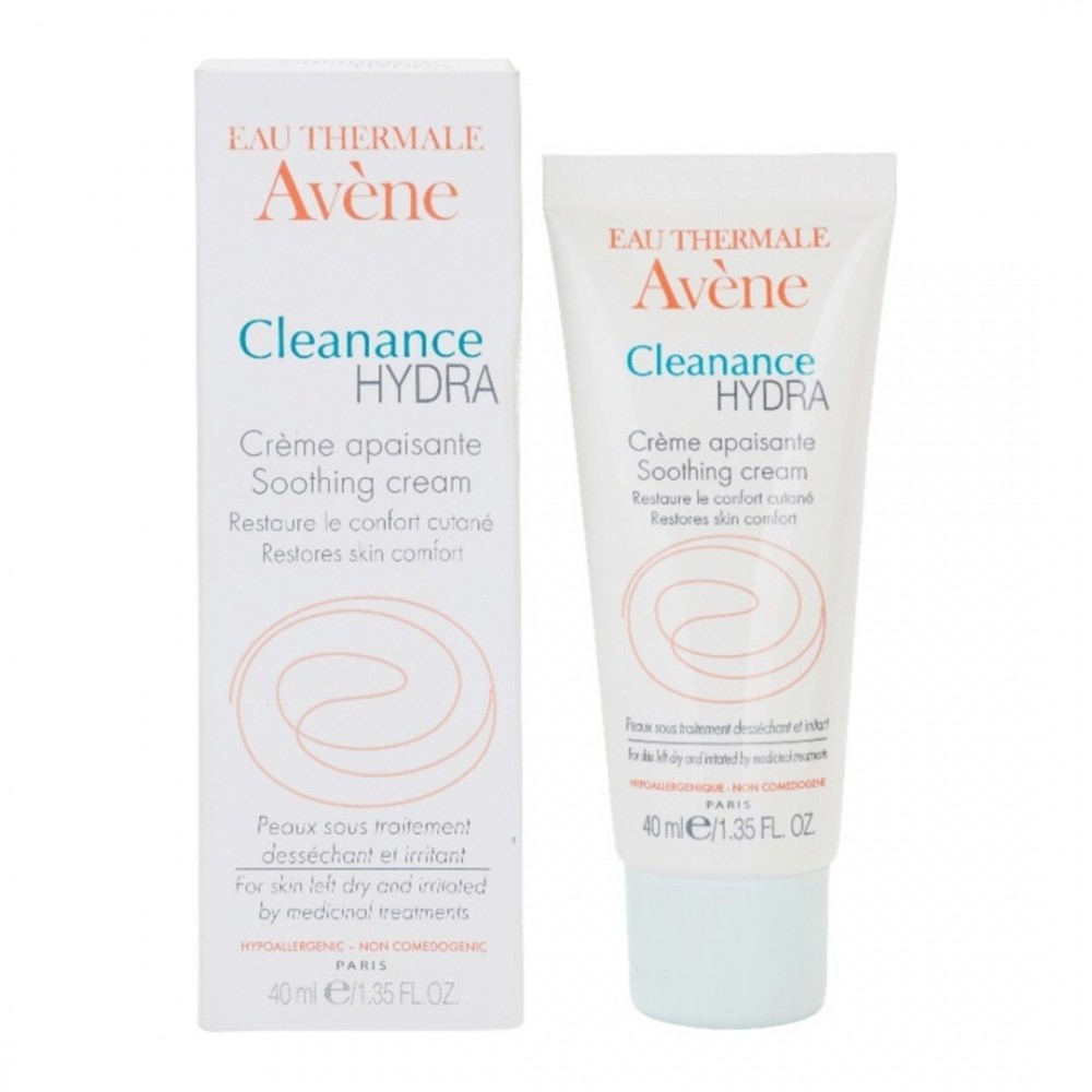 Avène Cleanance Hydra Crème Apaisante 40ml – Καταπραϋντική Κρέμα για Ξηρότητα από Αντι-Ακνεϊκές Θεραπείες Καλλυντικά