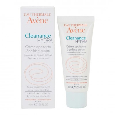 Avène Cleanance Hydra Crème Apaisante 40ml – Καταπραϋντική Κρέμα για Ξηρότητα από Αντι-Ακνεϊκές Θεραπείες