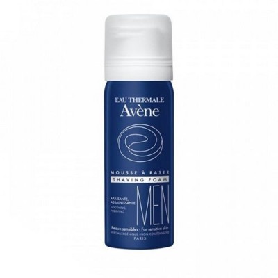 Avène Men Αφρός Ξυρίσματος Travel Size 50ml – Καταπραϋντικός Αφρός για Ευαίσθητο Ανδρικό Δέρμα