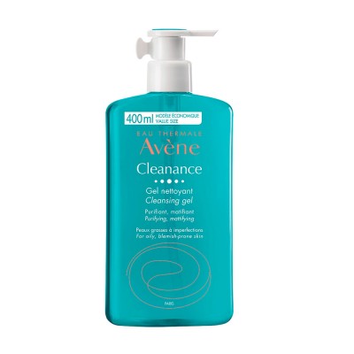 Avène Cleanance Gel Nettoyant 400ml – Καθαριστικό Ζελ για Λιπαρό & Ακνεϊκό Δέρμα