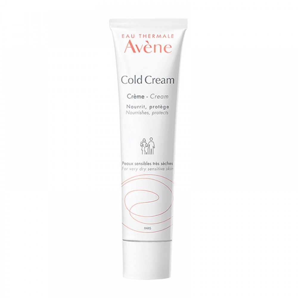 Avene Cold Cream 40ml – Εντατική Θρέψη & Προστασία για Ξηρό ή Ευαίσθητο Δέρμα με Ιαματικό Νερό Avene Περιποίηση Άκρων 