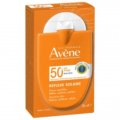Avene Reflexe Solaire SPF 50+ – Ισχυρή Αντηλιακή Προστασία για Πρόσωπο & Σώμα 30ml