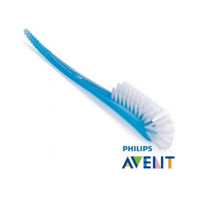 Avent Βούρτσα Καθαρισμού Μπιμπερό & Θηλών – Πρακτική & Υγιεινή