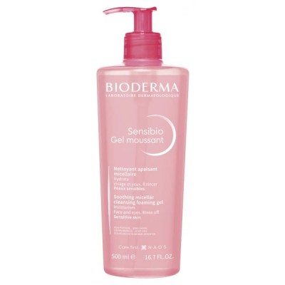 Bioderma Sensibio Gel Moussant 500ml – Καθαριστικό Gel για Ευαίσθητο Δέρμα