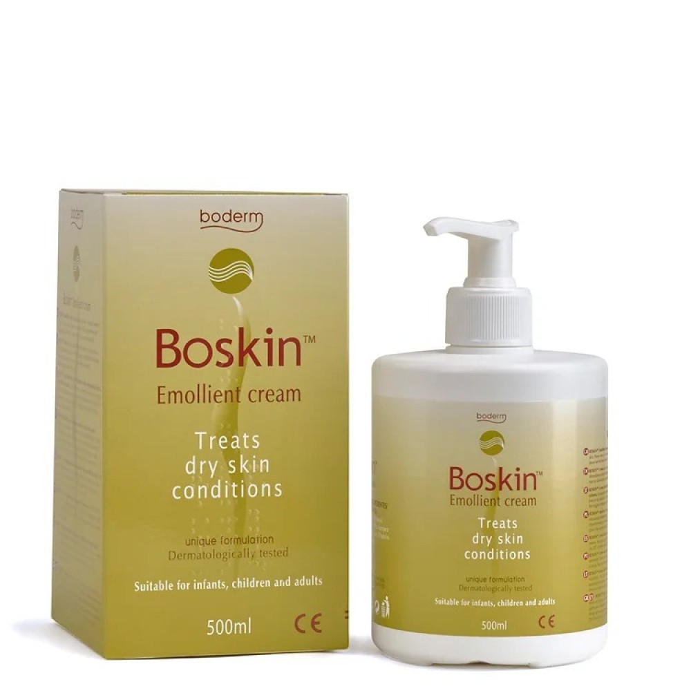 Boderm Boskin™ Ενυδατική & Μαλακτική Κρέμα Σώματος 500ml Καλλυντικά