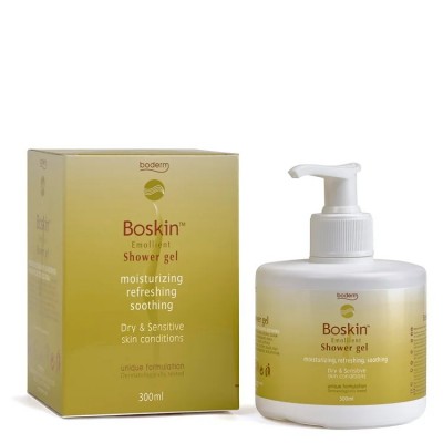 Boderm Boskin™ Απαλό Αφρόλουτρο για Ξηρό & Ευαίσθητο Δέρμα 300ml