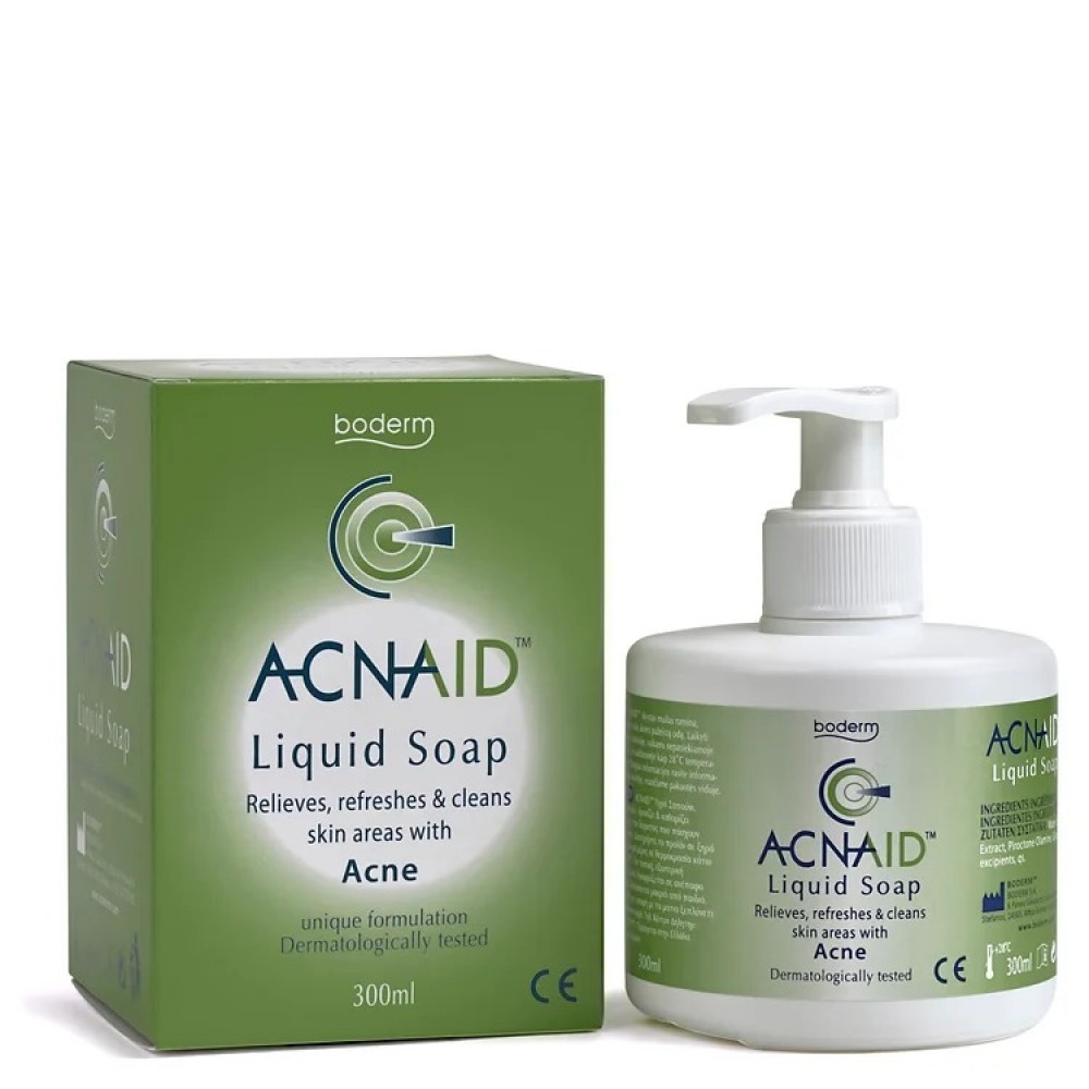 Boderm Acnaid™ Υγρό Σαπούνι για Ακμή & Λιπαρότητα 500ml Καλλυντικά