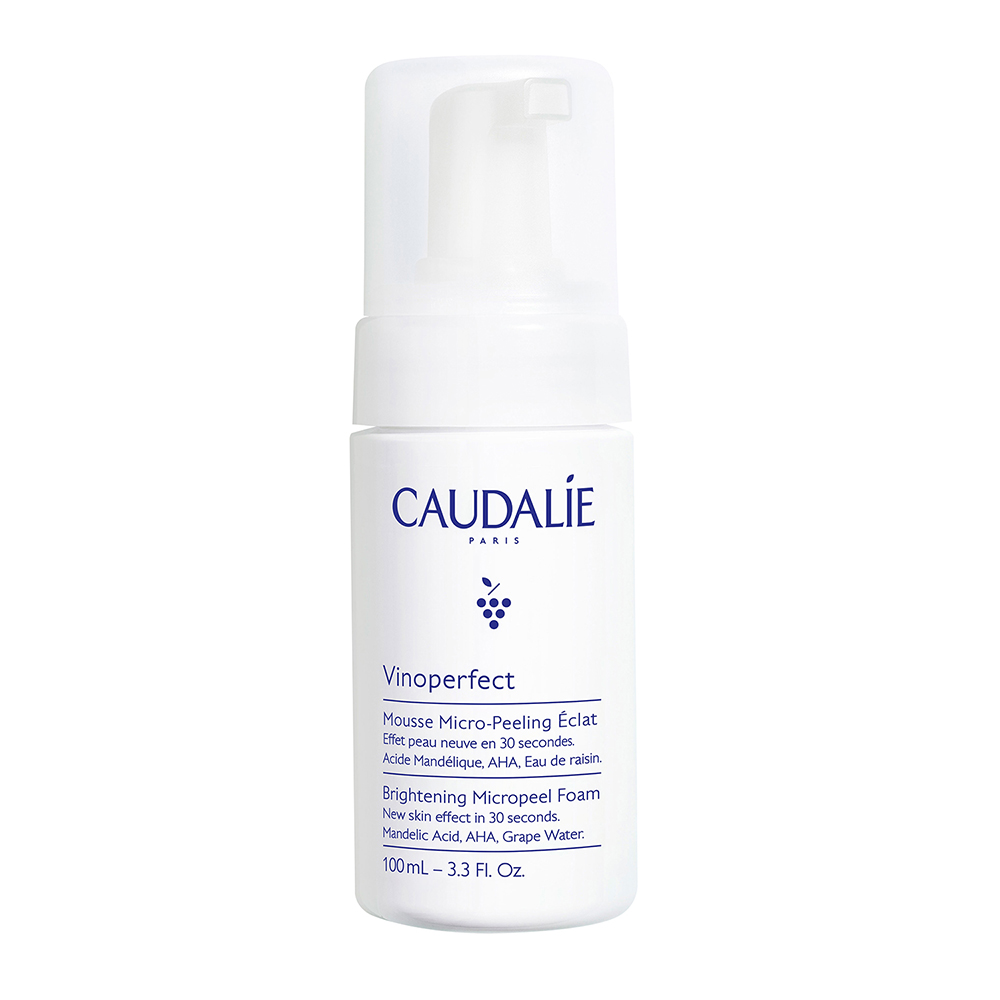 Caudalie Vinoperfect Mousse Micro Peeling Éclat 100ml - Απαλό Peeling για Λάμψη & Ομοιόμορφη Όψη Καλλυντικά