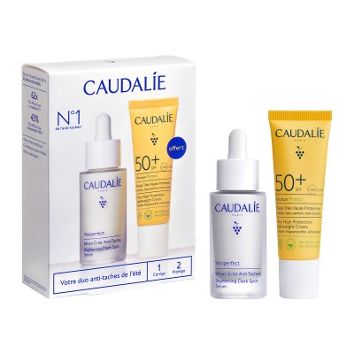 Caudalie Vinoperfect Set – Ορός Κατά των Κηλίδων 30ml & Δώρο Αντηλιακή Προσώπου SPF50 20ml