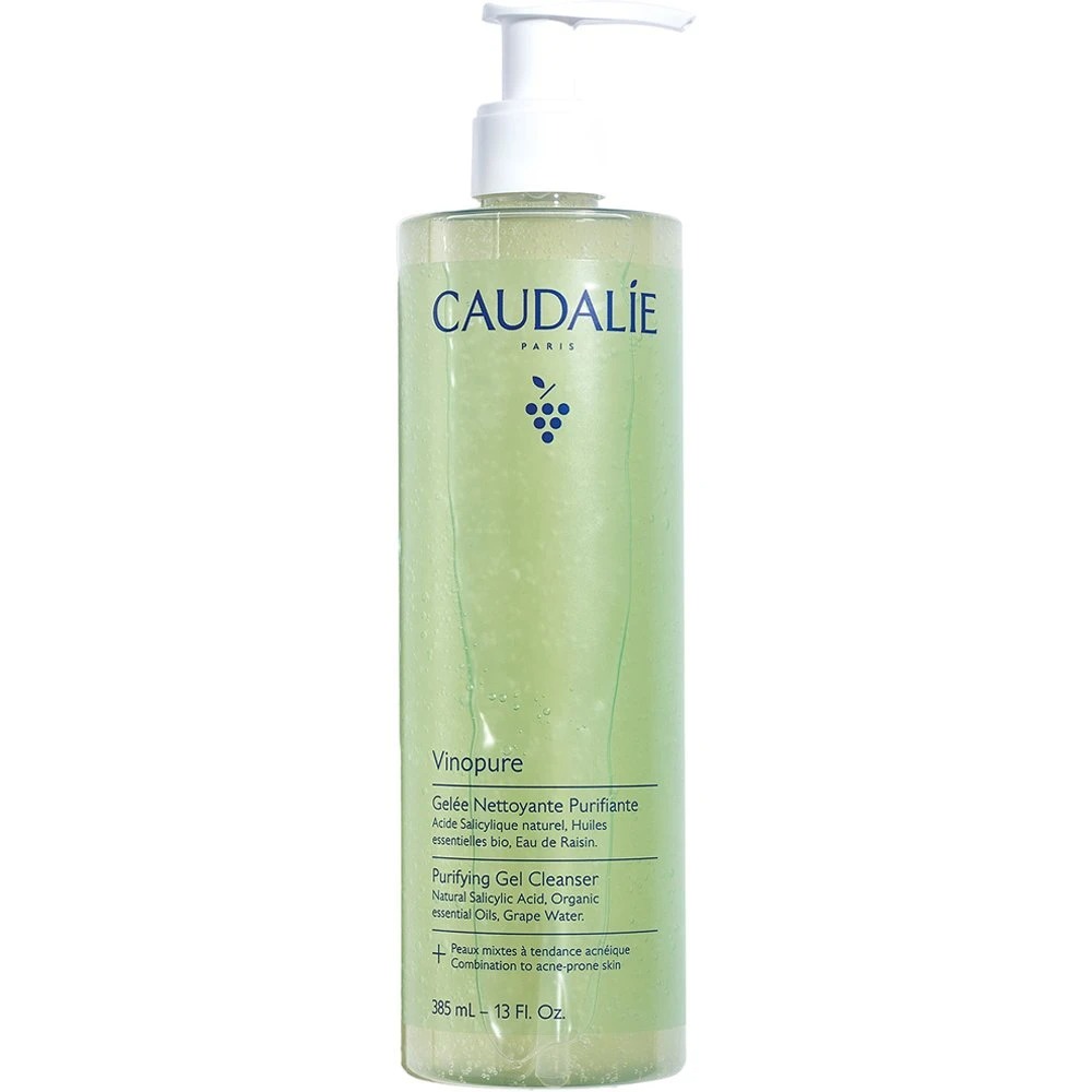 Caudalie Vinopure Purifying Cleanser Gel – Καθαριστικό Προσώπου για Ατέλειες 385ml Ακμή