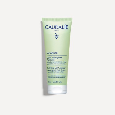 Caudalie Vinopure Purifying Gel Cleanser – Καθαριστικό Προσώπου κατά των Ατελειών 75ml