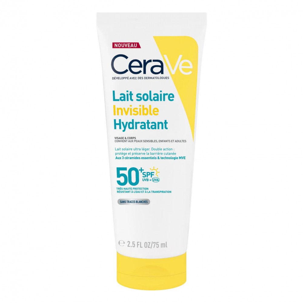 CeraVe Invisible Hydrating Sunscreen SPF50+ 75ml | Travel Size Αντηλιακά