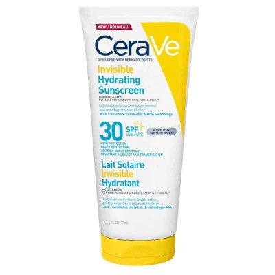 CeraVe Invisible Hydrating Sunscreen SPF30 177ml | Αόρατη Ενυδάτωση