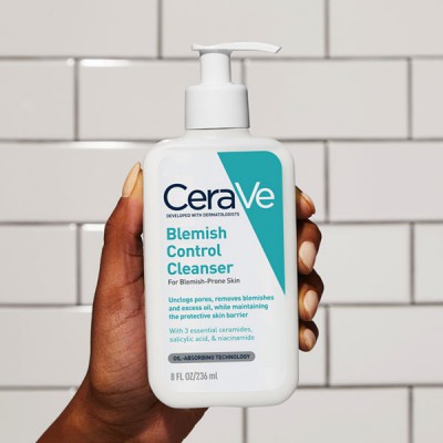 CeraVe Blemish Control Cleanser 473ml – Καθαριστικό Προσώπου με Σαλικυλικό Οξύ για Ακμή & Μαύρα Στίγματα