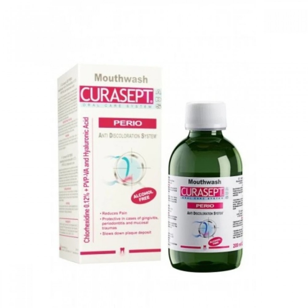 Curaprox Curasept ADS Perio 212 – Αντισηπτικό Στοματικό Διάλυμα με 0.12% Χλωρεξιδίνη & PVP/VA Στοματική φροντίδα