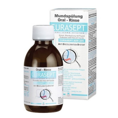 Curaprox Curasept ADS 205 – Στοματικό Διάλυμα με 0,05% Χλωρεξιδίνη & Φθόριο για Καθημερινή Αντισηπτική Προστασία
