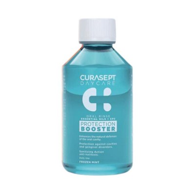 Curasept Daycare Protection Booster Frozen Mint – Στοματικό Διάλυμα Καθημερινής Αντιμικροβιακής Προστασίας με Έντονη Φρεσκάδα (500ml)