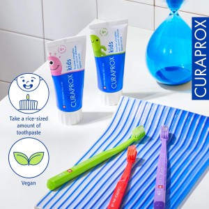 Curaprox Kids Οδοντόκρεμα Καρπούζι 60ml – Για Παιδιά 6+ με Φθόριο Στοματική φροντίδα