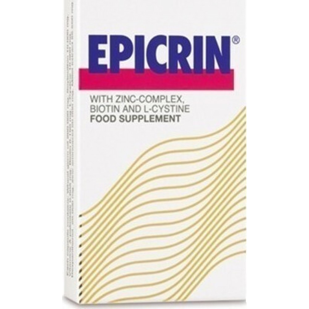 Epicrin Zinc Complex – Ενισχυμένη Φόρμουλα για Δυνατά Μαλλιά, Νύχια & Δέρμα Συμπληρώματα διατροφής