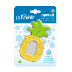 Dr. Brown’s AquaCool Water filled κρίκος οδοντοφυΐας Ανανάς 3m+ Φροντίδα μωρού
