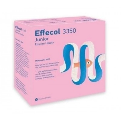 Epsilon Health Effecol 3350 Junior – Φυσική & Ασφαλής Λύση για Παιδική Δυσκοιλιότητα, 24 Φακελίσκοι
