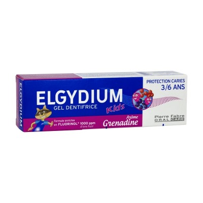 Elgydium Kids Οδοντόκρεμα Red Berries 3-6 Ετών 1000ppm, 50ml – Προστασία & Γεύση που Κερδίζει τα Παιδιά