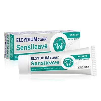 Elgydium Clinic Sensileave – Οδοντόκρεμα για Ευαίσθητα Δόντια με Άμεση & Μακράς Διάρκειας Ανακούφιση (50ml)