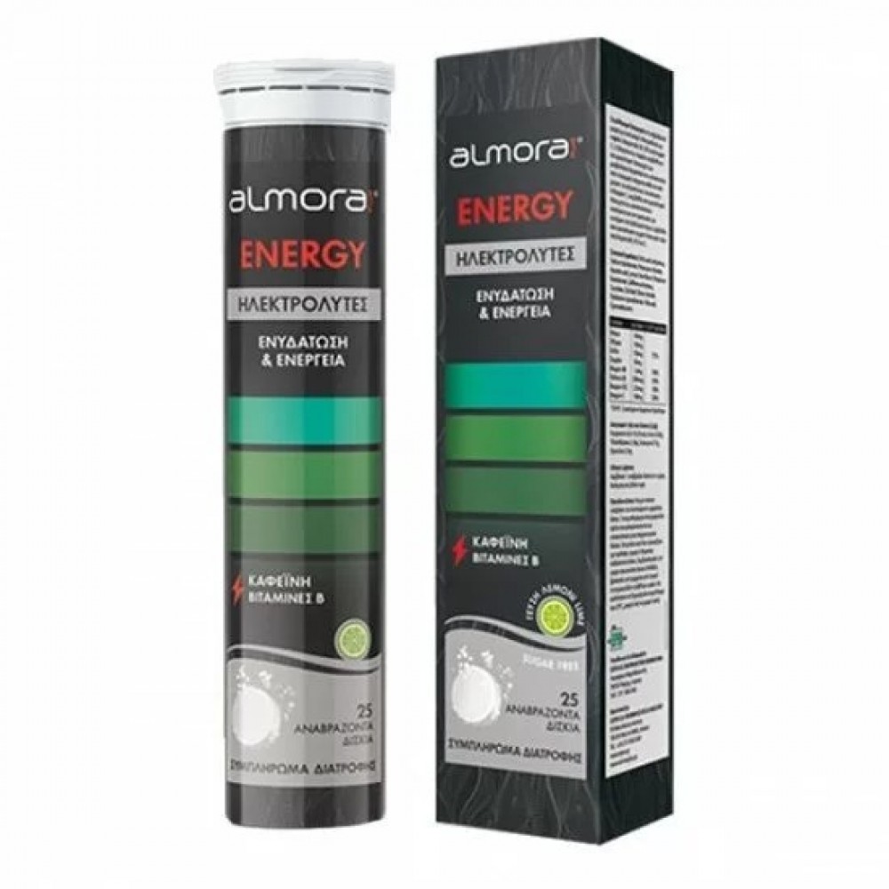 Almora Plus Energy – Αναβράζουσες Ταμπλέτες για Άμεση Ενέργεια, Ενυδάτωση & Ηλεκτρολυτική Ισορροπία Συμπληρώματα διατροφής