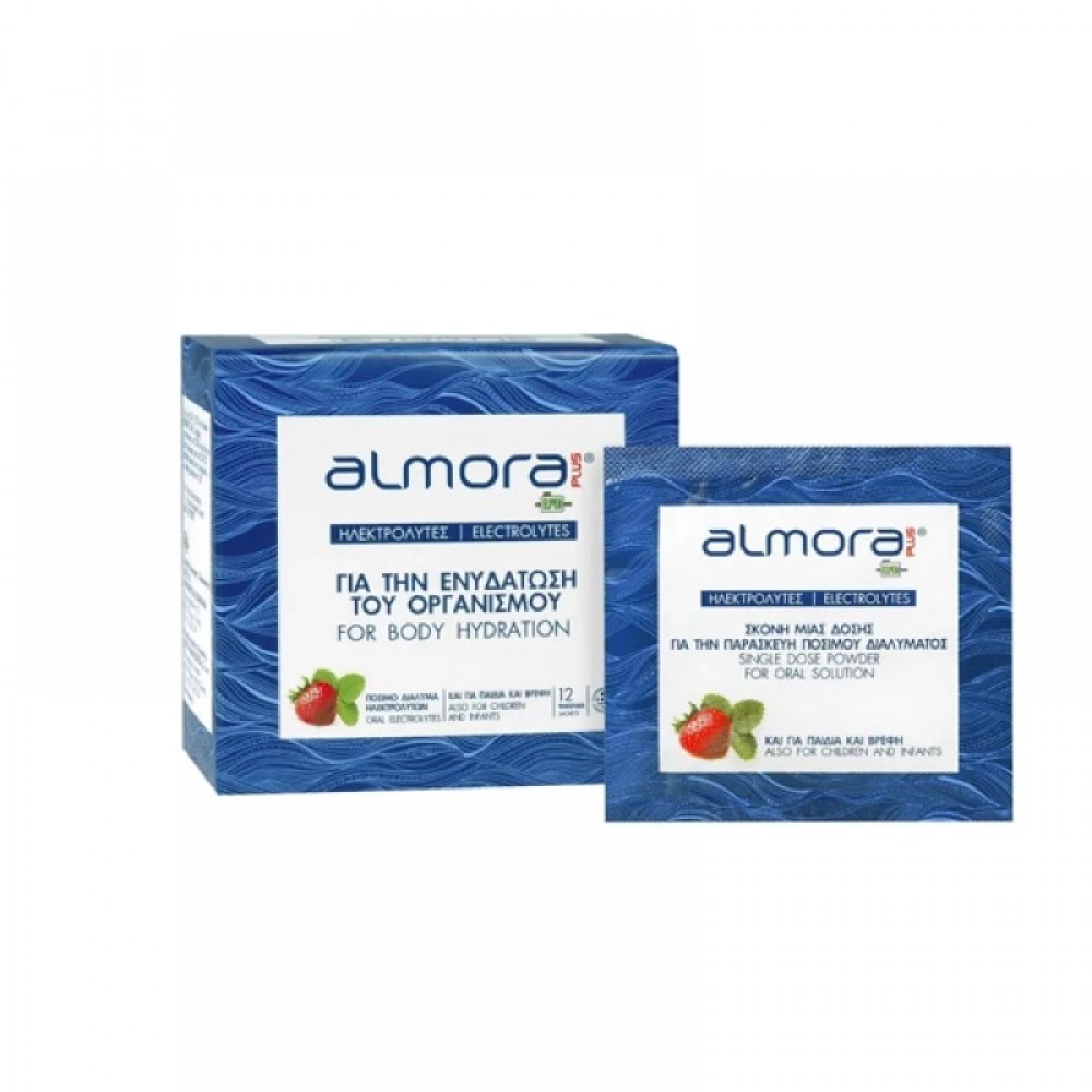 Almora Plus Ηλεκτρολύτες – Φυσική Ενυδάτωση & Ισορροπία Μεταλλικών Στοιχείων για Όλο τον Οργανισμό Συμπληρώματα διατροφής