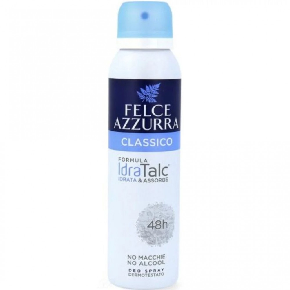 Felce Azzurra Classico IdraTalc Deo Spray 48h – Αποσμητικό Σώματος 150ml Καλλυντικά