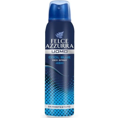 Felce Azzurra Uomo Cool Blue Αποσμητικό Σπρέι 48h – Ανδρική Φρεσκάδα & Προστασία 150ml
