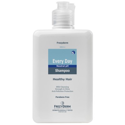 Frezyderm Every Day Shampoo 200ml – Καθημερινό Σαμπουάν για Όλους τους Τύπους Μαλλιών