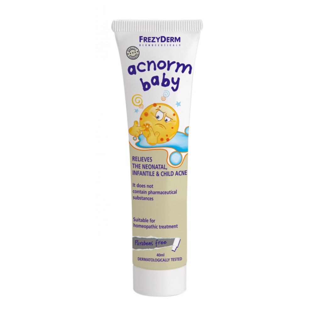 Frezyderm AC-NORM BABY CREAM 40ml – Κρέμα για Βρεφική Ακμή & Ερεθισμούς Νεογνών Φροντίδα μωρού