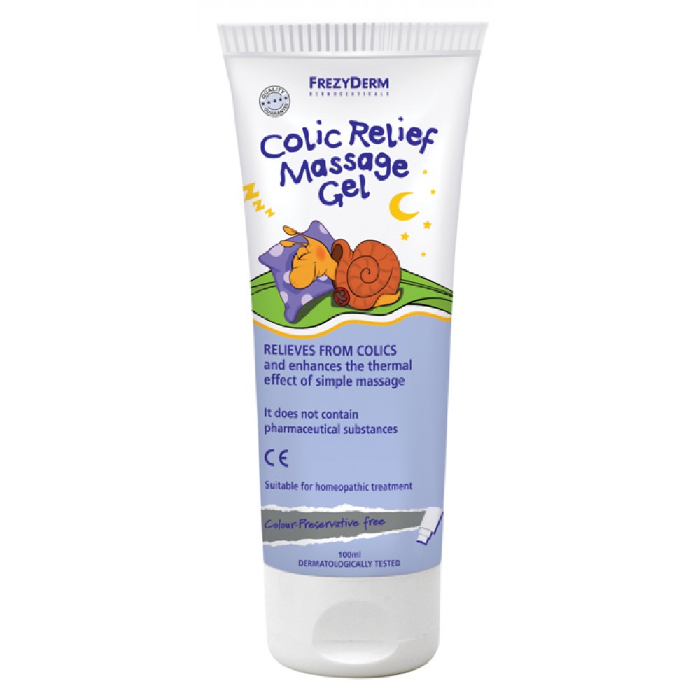 Frezyderm Colic Relief Massage Gel 100ml – Τζελ Μασάζ για Ανακούφιση από Βρεφικούς Κολικούς Φροντίδα μωρού