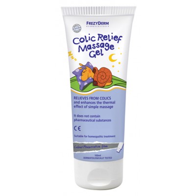 Frezyderm Colic Relief Massage Gel 100ml – Τζελ Μασάζ για Ανακούφιση από Βρεφικούς Κολικούς