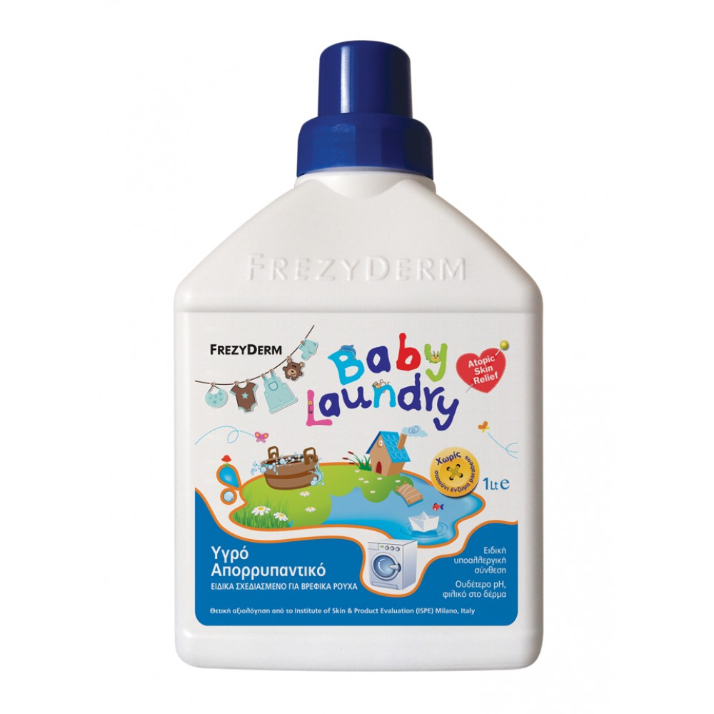Frezyderm Baby Laundry 1lt – Υγρό Απορρυπαντικό για Βρεφικά Ρούχα Χωρίς Ερεθιστικά Βρεφανάπτυξη