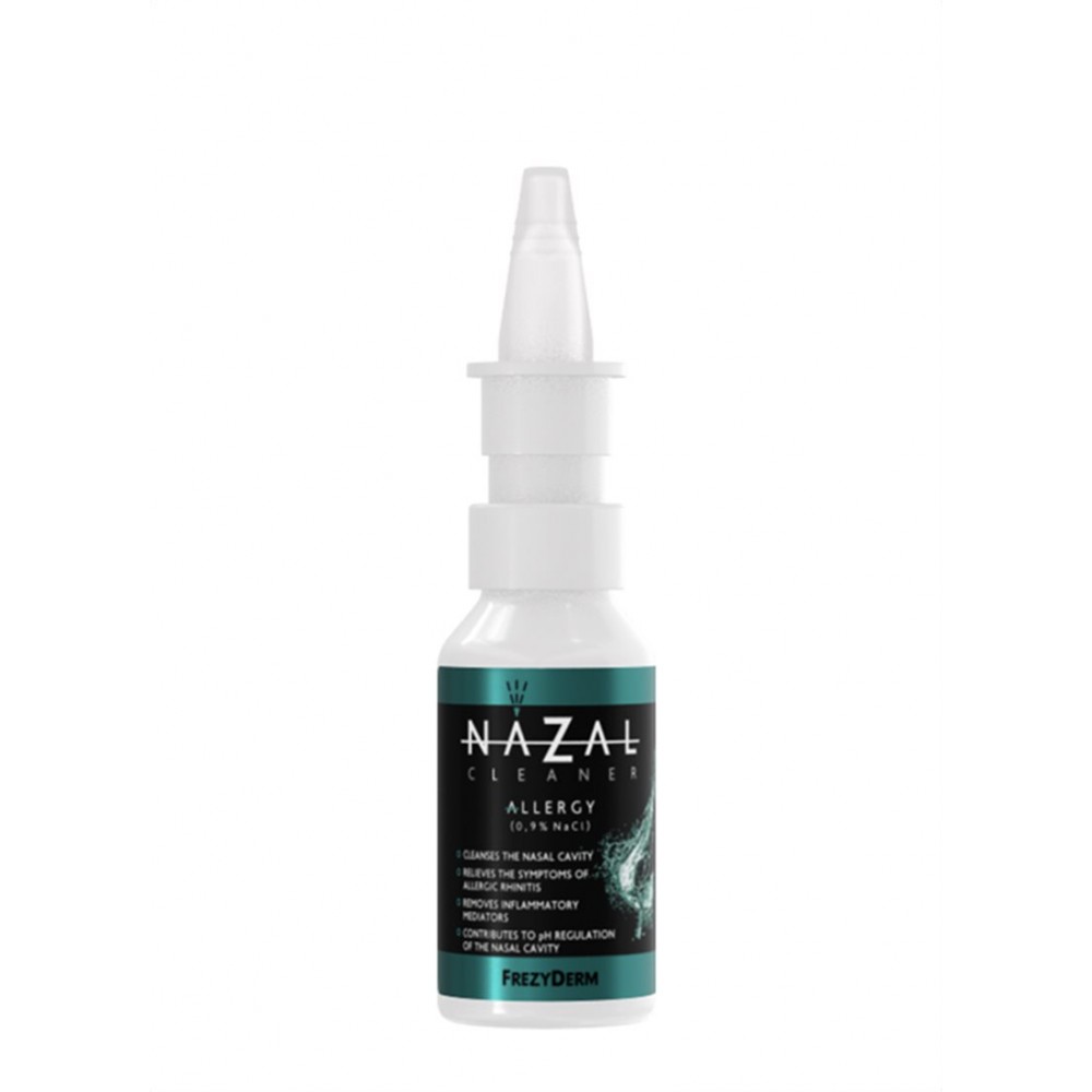Frezyderm Nazal Cleaner Allergy 0,9% NaCl 30ml – Ρινικό Εκνέφωμα για την Αλλεργική Ρινίτιδα Κρυολόγημα